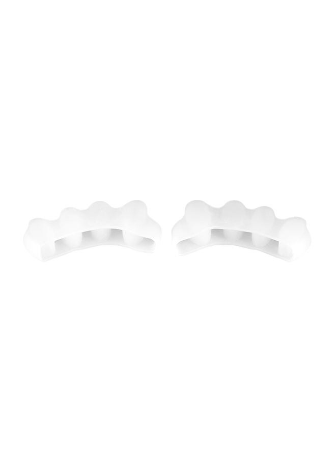 Generic - Pair of Silicone Toe Separator Clear - Image 1