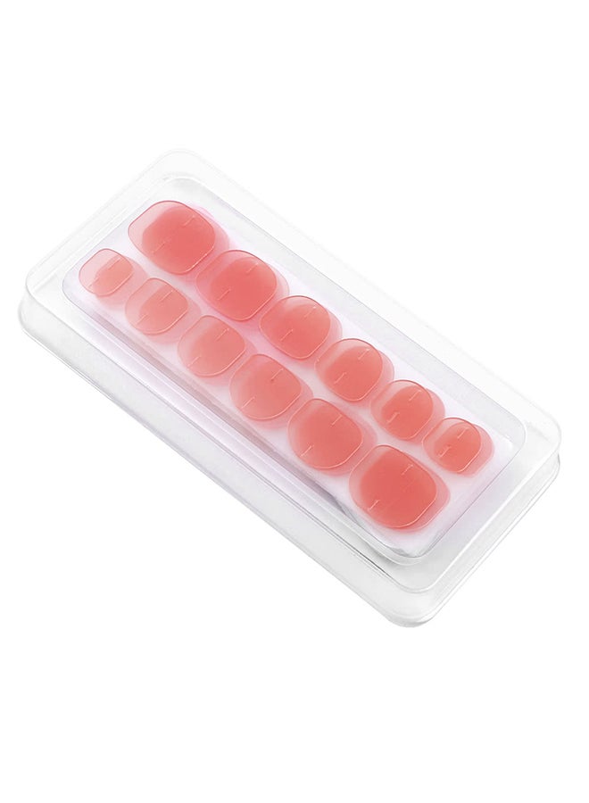 2-Sheet Double-Sided Transparent Nail Glue Sticker Set Multicolour - Image 3