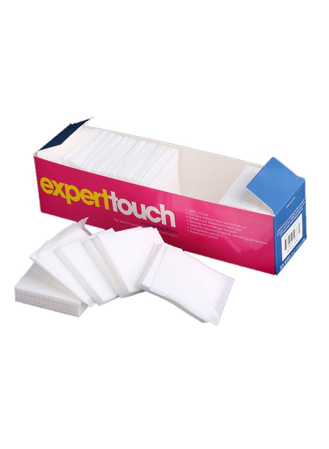 325-Piece Nail Polish Removing Cotton Wipes White - Image 2