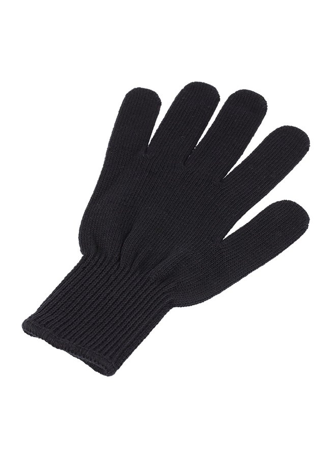 Generic - Heat Resistant Hair Styling Glove Black - Image 1
