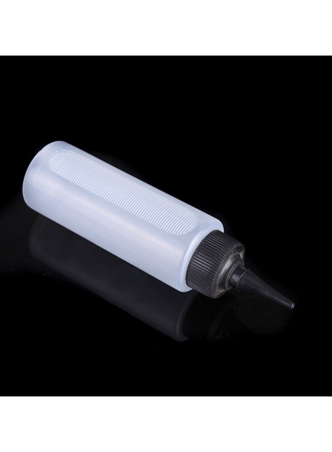 Generic - Squeeze Bottle With Twist Cap White/Black - Image 1