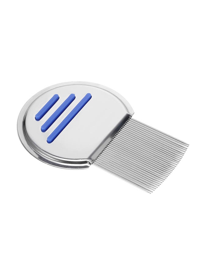 Generic Stainless Steel Lice Comb Silver/Blue - Image 4