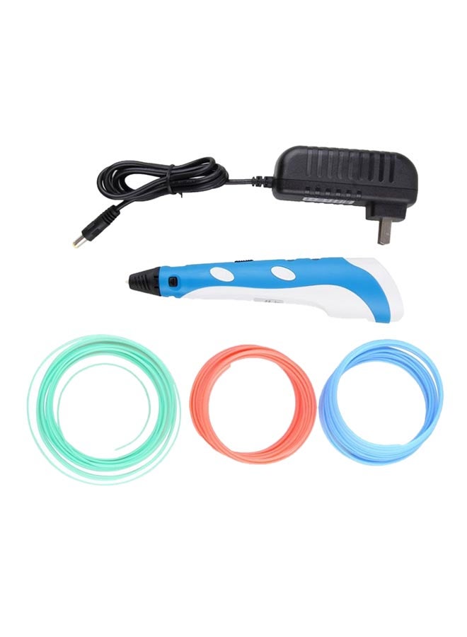 ثري دي قلم رسم وطباعة ثلاثي الأبعاد بمحول ACDC متعدد الألوان - Image 1