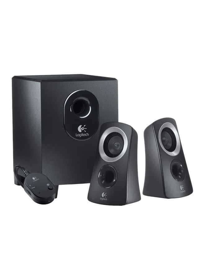 Generic - Z313 Speaker System 2.1 Black - Image 1