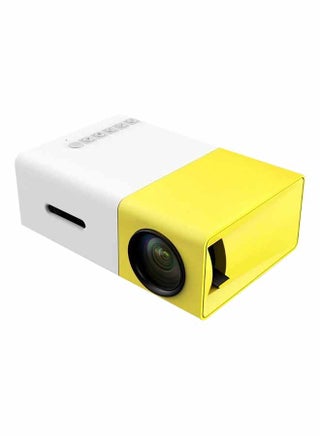 جهاز بروجيكتور بتصميم صغير ومحمول بشاشة LCD 2724462176193 أصفر - v1548143699/N20165886A_1