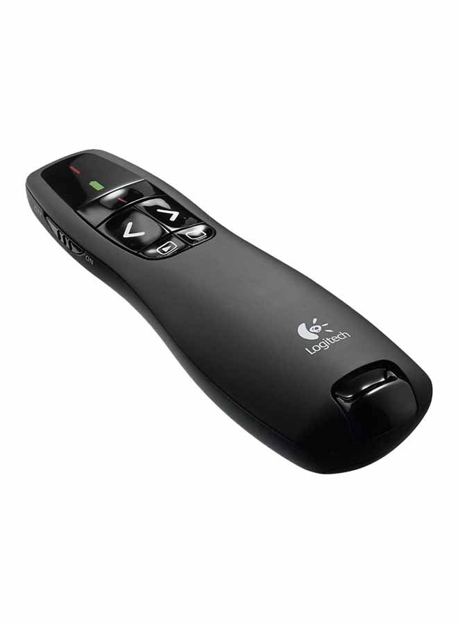 Logitech - R400 Wireless Laser Presentation Remote Black - Image 1