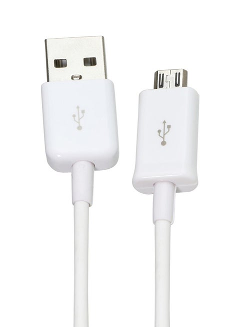 كابل Micro USB محمول أبيض
