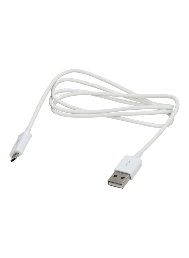 ماركة غير محددة - كابل Micro USB محمول أبيض - Image 1