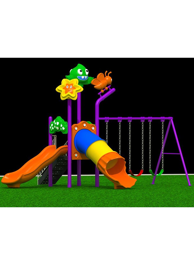 RBWTOY 5-In-1 Single Slide And 3 Swing Seat Set - Image 2