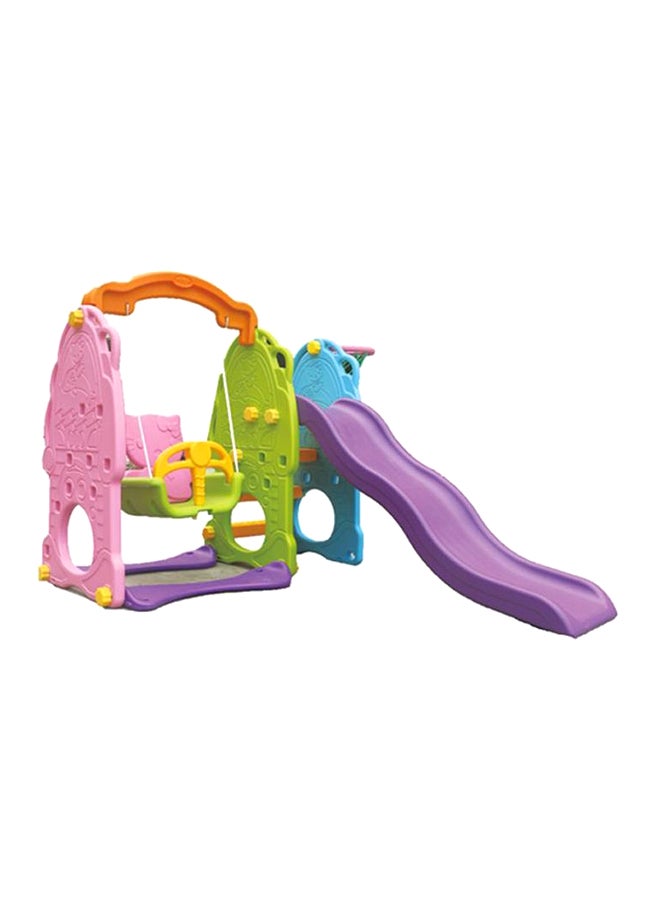 RBWTOY 3-In-1 Slide And Swing Outdoor Play Set 185x162.5x125cm - Image 2