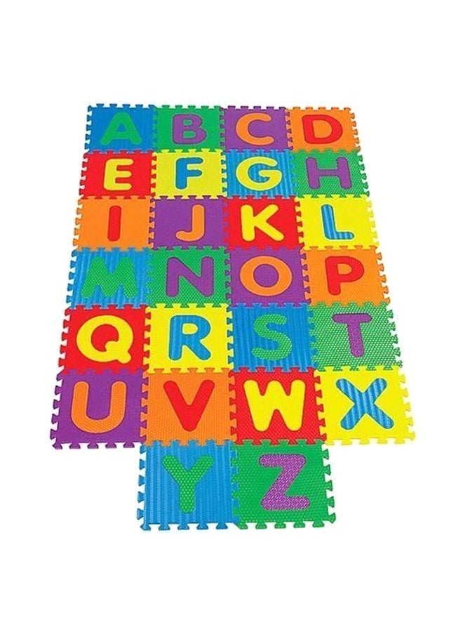 Alphabet Printed Puzzles Foam Mat Set