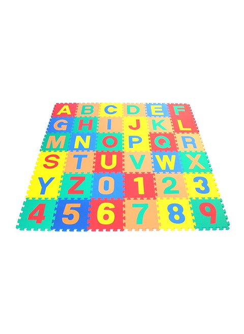 Number And Alphabet Puzzles Foam Mat Set