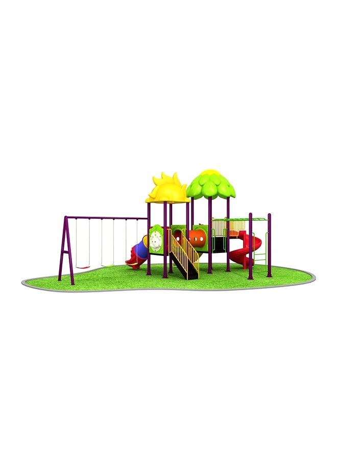 RBWTOY 9-In-1 Swing And Slide Play Set - Image 2