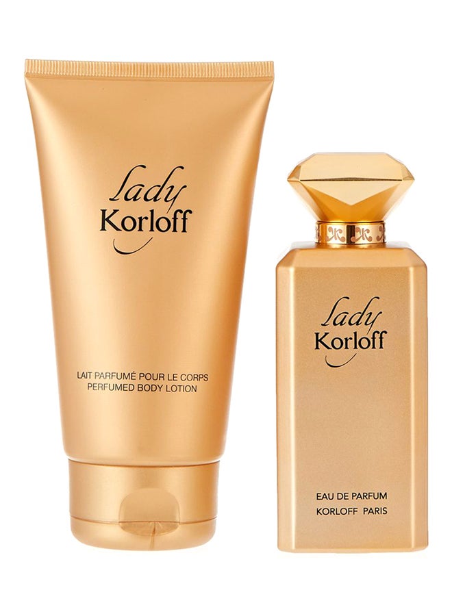 KORLOFF - 2-Piece EDP Gift Set EDP - 88 ml, Body Lotion  - 150 ml - Image 1