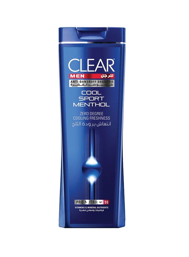 CLEAR Anti-Dandruff Cool Sport Menthol Shampoo 400ml - Image 1