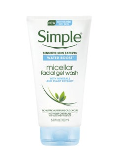 simple Water Boost Gel Facial Wash 150ml 