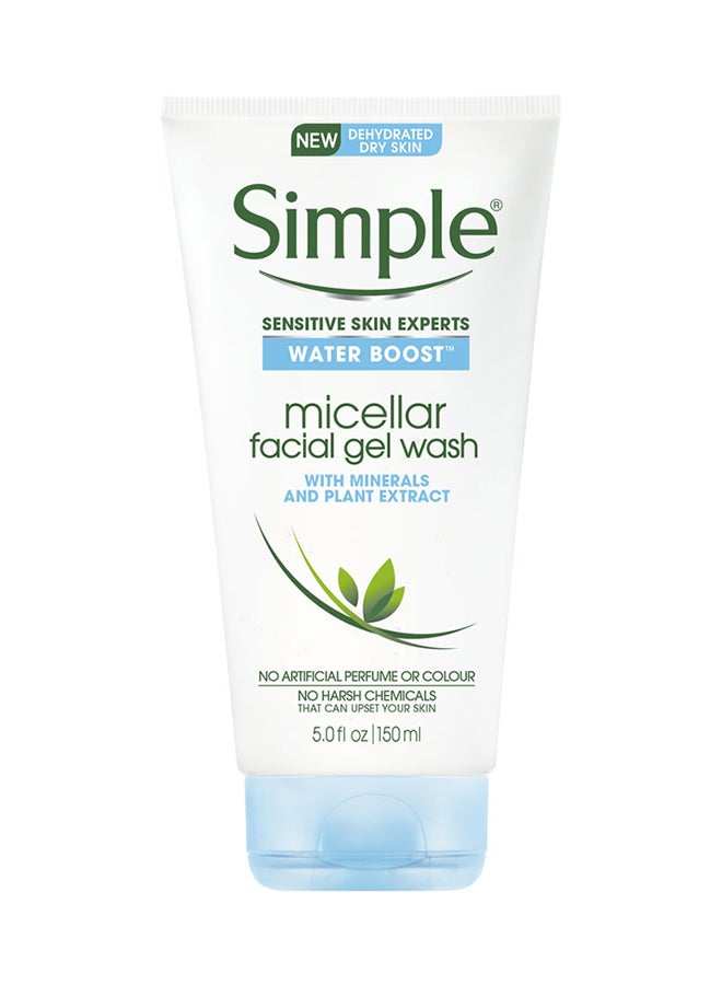simple Water Boost Gel Facial Wash 150ml