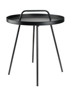 Designer Side Table Black 45x52cm