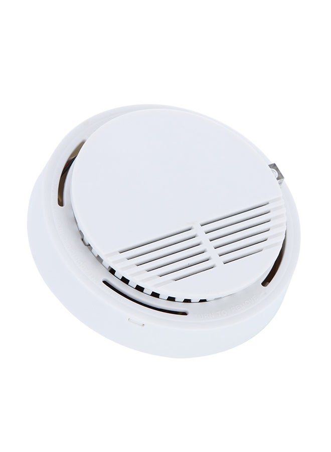 Generic - Photoelectric Smoke Alarm Detector Sensor White 3.4x10.7centimeter - Image 1