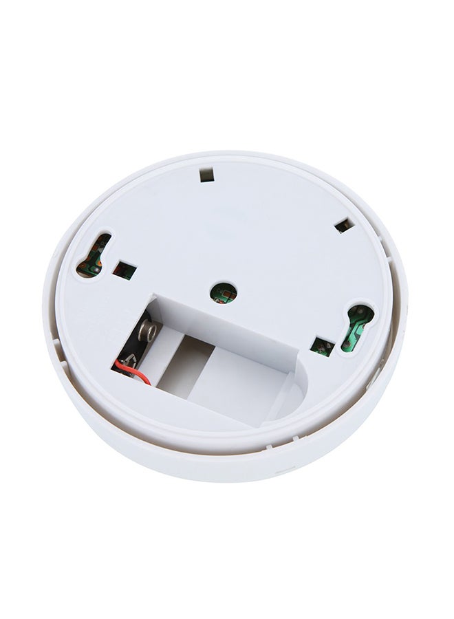 Generic - Photoelectric Smoke Alarm Detector Sensor White 3.4x10.7centimeter - Image 1