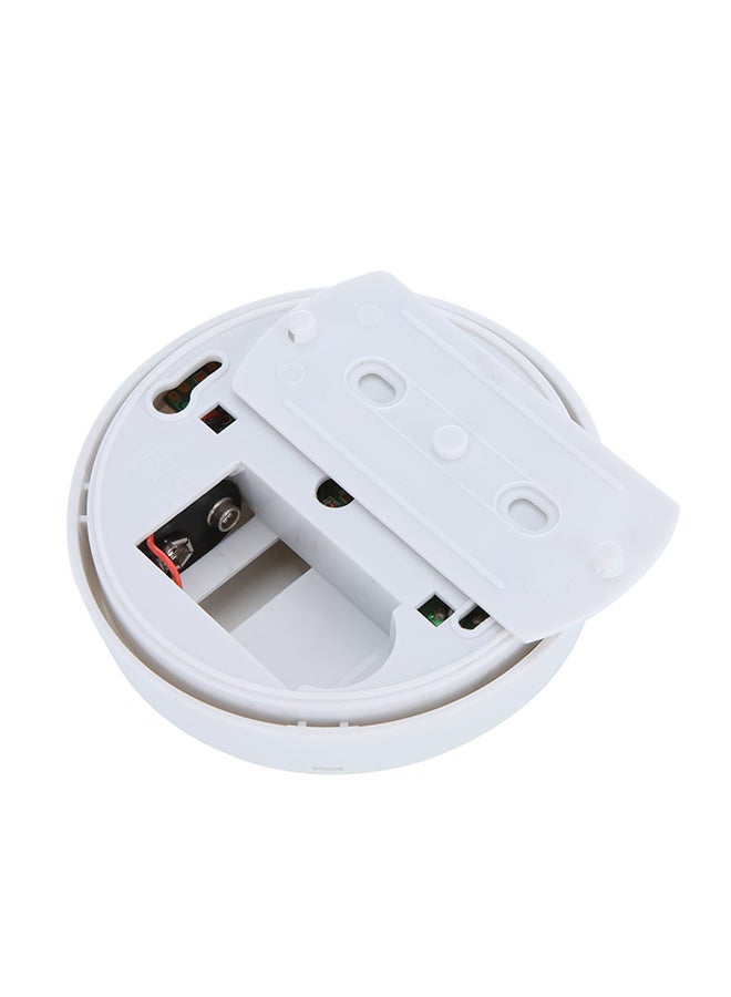 Generic - Photoelectric Smoke Alarm Detector Sensor White 3.4x10.7centimeter - Image 1