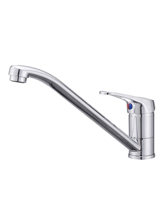 Single Lever Kitchen Faucet Silver 35centimeter