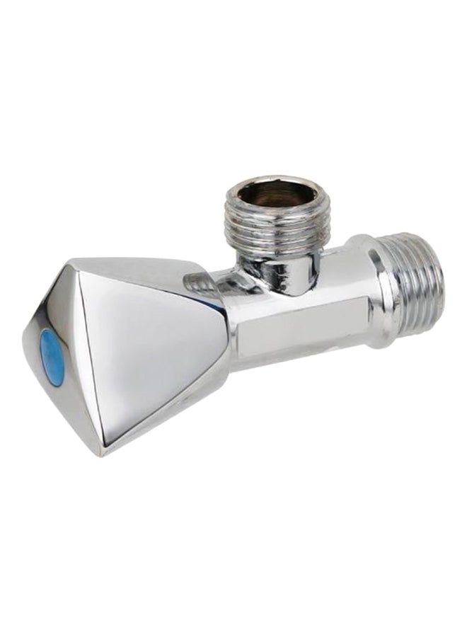 Generic Angle Valve Silver 0.5inch 
