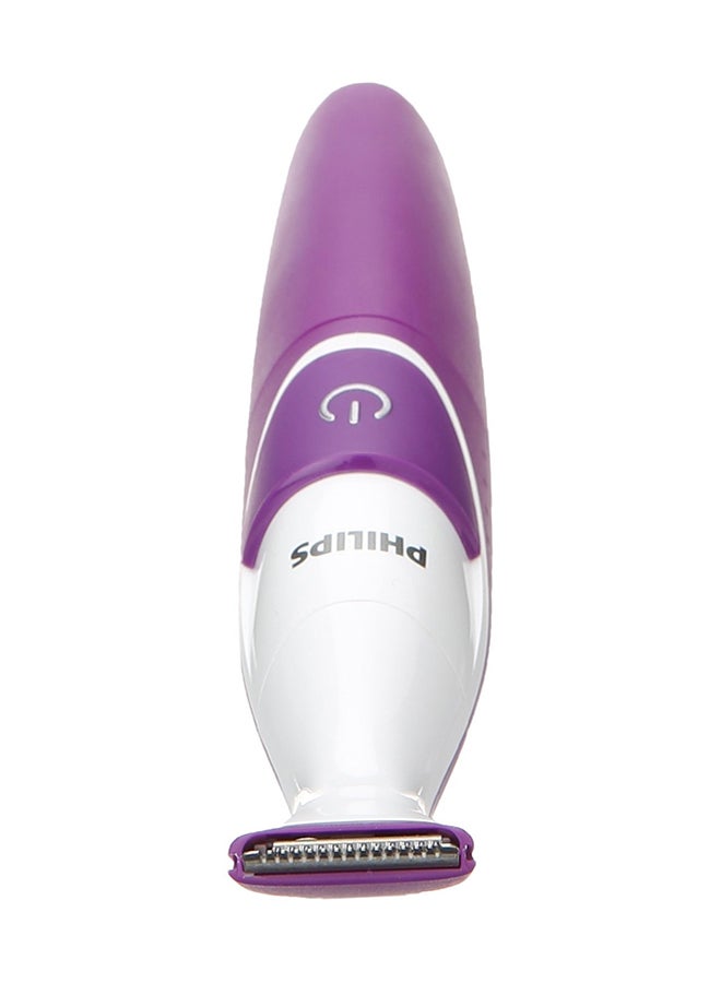 Philips - BikiniGenie Bikini Trimmer White/Purple - Image 1