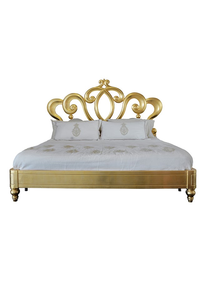 Lyon  Headboard Gold 200x5x180cm