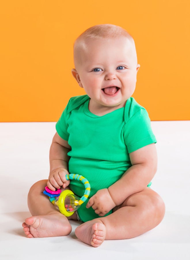 Bright Starts Grab and Spin Rattle Toy 5.08 x10.16 x12.7cm - Image 3