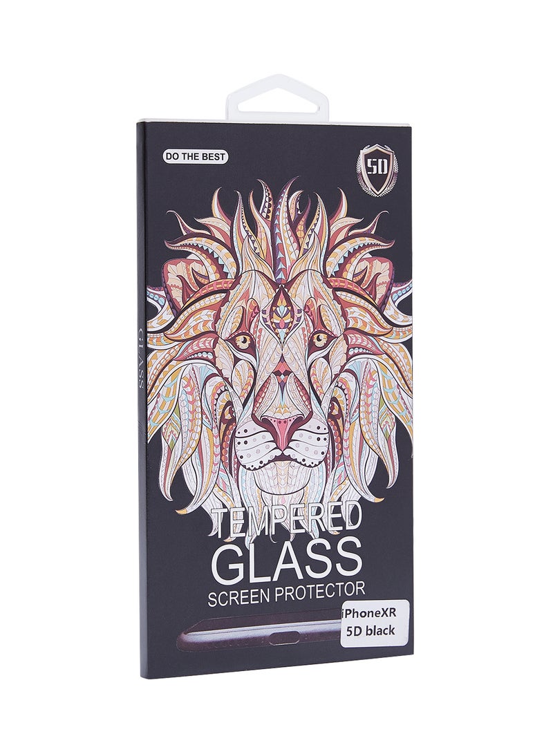 QLT 5D Full Screen Coverage Tempered Glass Screen Protector For iPhone XR Clear - Image 2