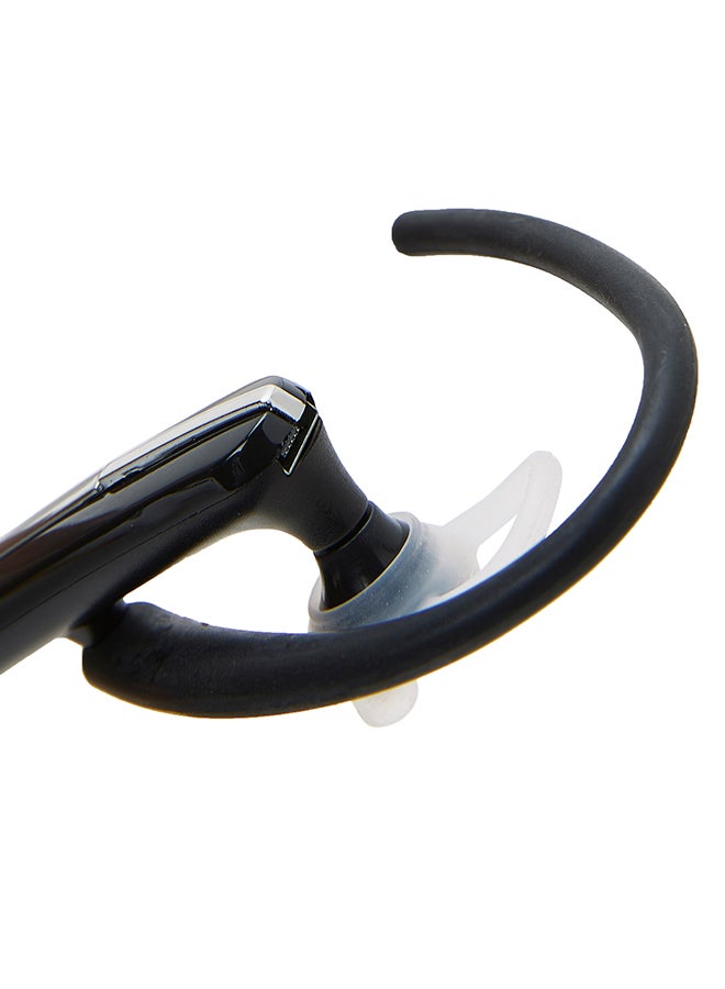 Wireless Mono Bluetooth Headphone With Mic Black