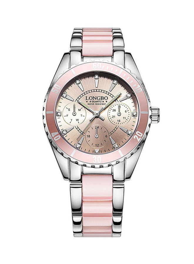 SKMEI Women's Metal Analog Watch 1386  - Image 1
