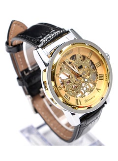 وينر ساعة بعقارب بسوار من الجلد طراز NWATCH080 unisex  - Image 2