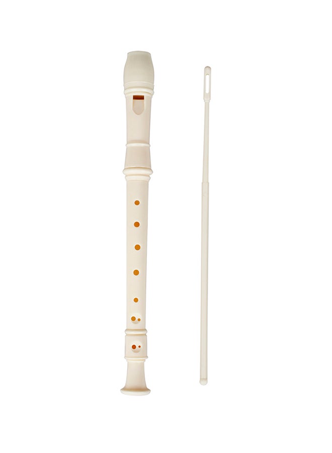 Mike Music 8 Holes ABS Soprano Descant Recorder Clarinet With Cleaning Stick  - Image 1