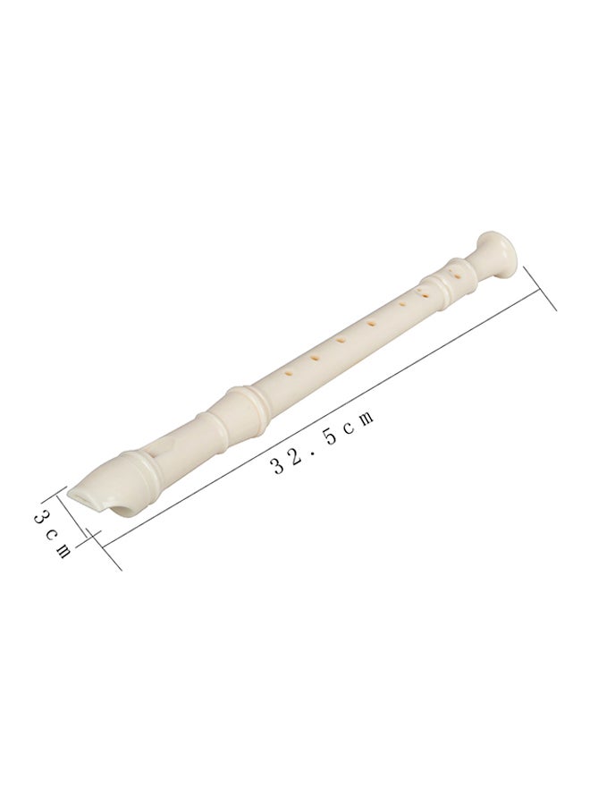 Mike Music 8 Holes ABS Soprano Descant Recorder Clarinet With Cleaning Stick  - Image 2