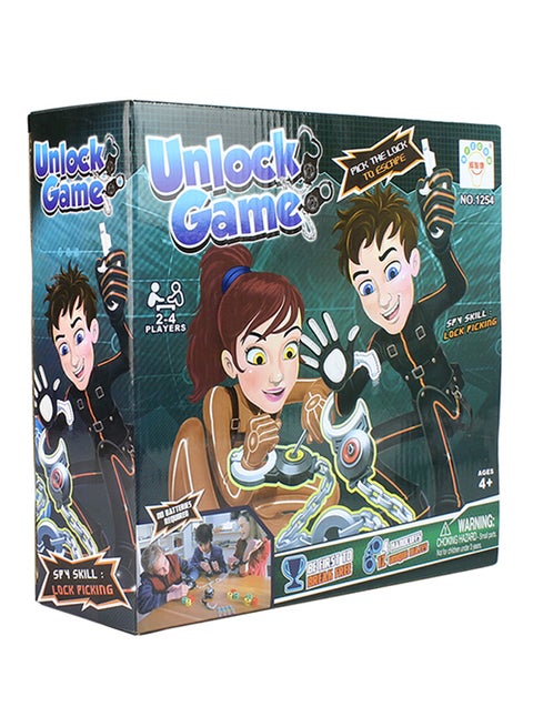 20-Piece Get Away Maze Unlock Handcuffs Table Game