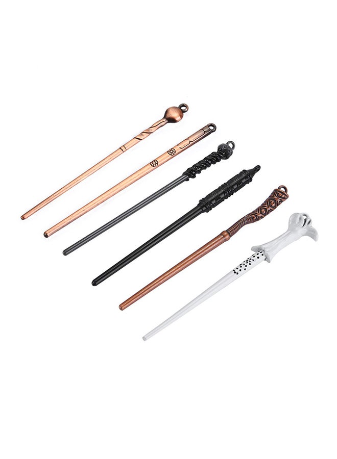 13-Piece Harry Potter Magic Wand Set Kit With Necklace Keychain  - Image 2