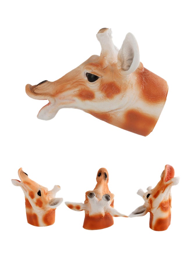 Soft Glue Wolf Pattern Hand Puppet