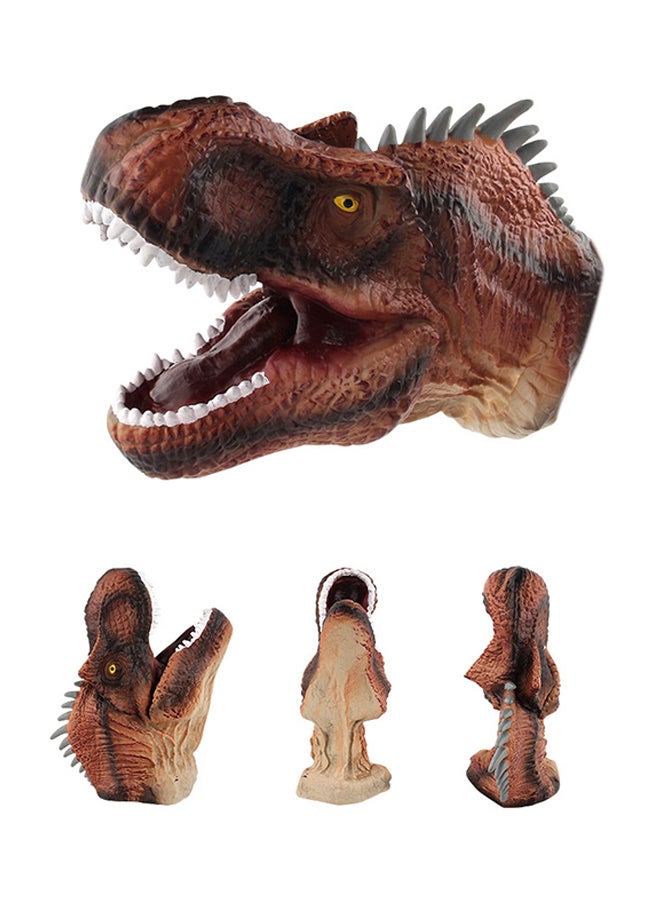 Dinosaur Pattern Hand Plush Stuffed Toy  - Image 2