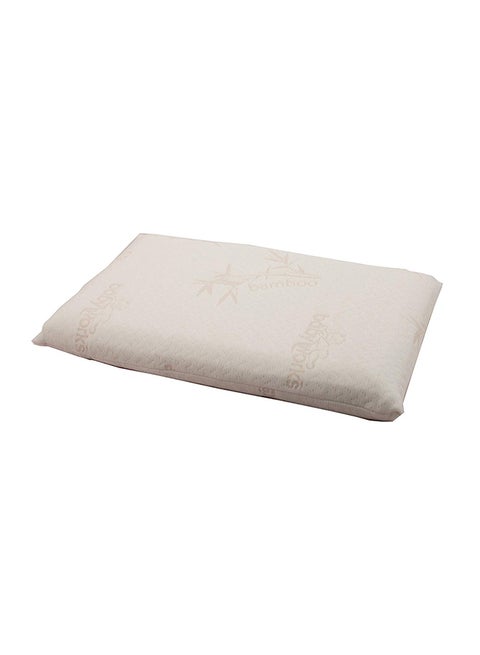 Baby's 1st Pillow With Bamboo Pillowcase Removable - White