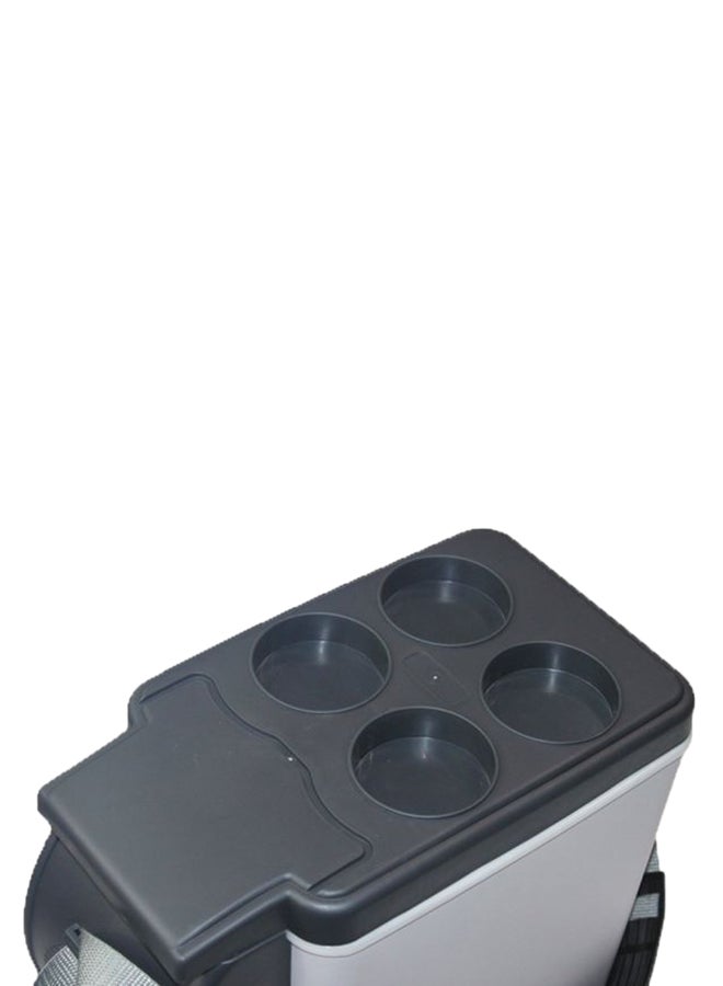 Generic - 2-In-1 Portable Mini Car Refrigerator 101011264 White - Image 1