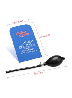 Generic Auto Air Wedge Pump Blue 11.3x19.3cm  - Image 2