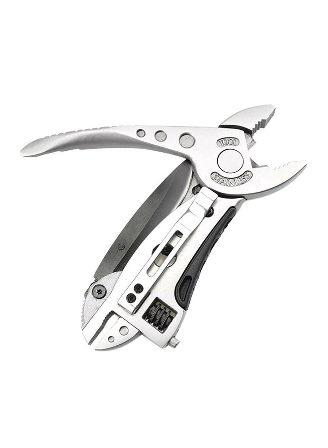 Multipurpose Pocket Tool Silver 12cm - Image 1
