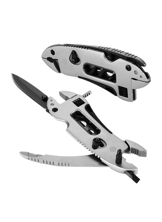 Multipurpose Pocket Tool Silver 12cm - Image 2