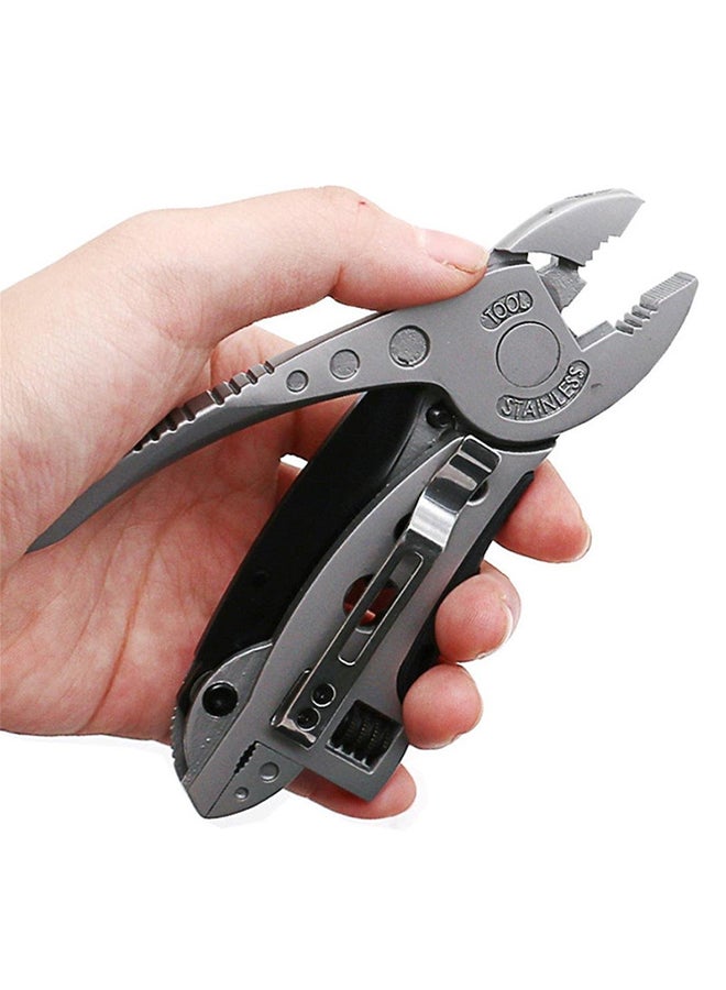 Multipurpose Pocket Tool Silver 12cm - Image 4