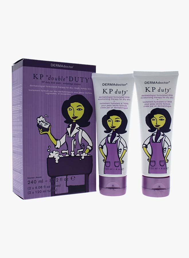 DERMAdoctor Duo Pack KP Duty Moisturizing Lotion 2 x 120 ml - Image 2