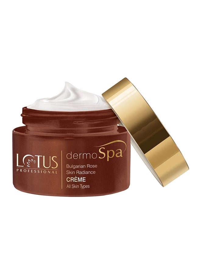 Lotus Dermo Spa Bulgarian Rose Skin Radiance Creme With SPF20 50grams - Image 1
