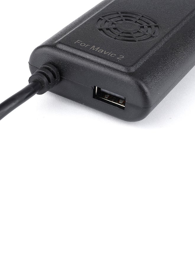 Generic - Remote Controller & Battery Charger Triple Output For DJI Mavic 2 Pro/Zoom Black - Image 1