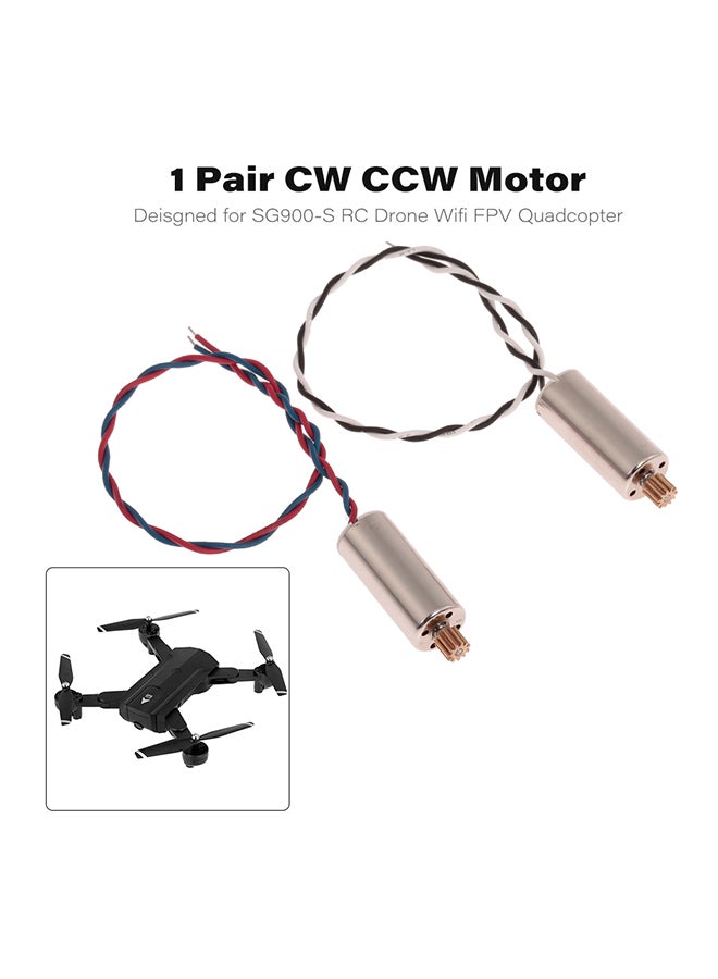 Pair of CW CCW Motor For SG900-S RC Drone Wifi FPV Quadcopter